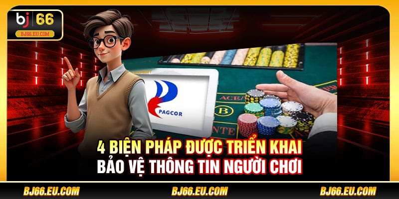 4 biện pháp được triển khai bảo vệ thông tin người chơi