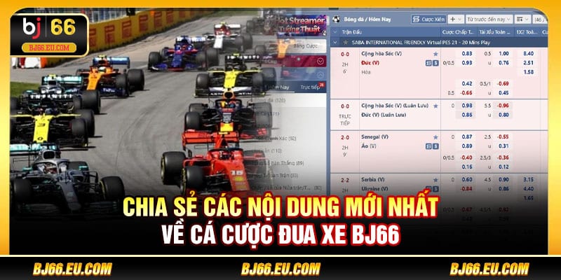 Chia sẻ các nội dung mới nhất về cá cược đua xe BJ66